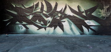Graffiti Wall - Photo by StoneOne - graffiti, vienna, 3d.