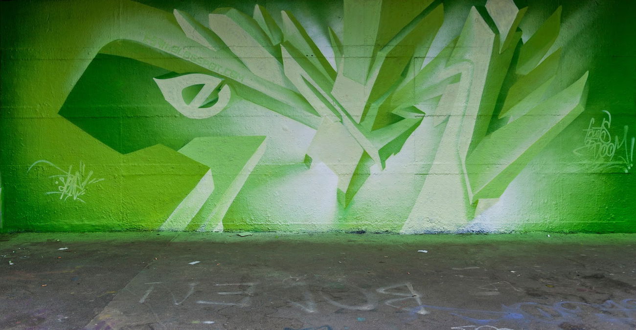 Graffiti Wall - Photo by StoneOne - stone, stone, one