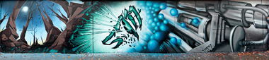 Graffiti Wall - Photo by StoneOne - stone, stone, one