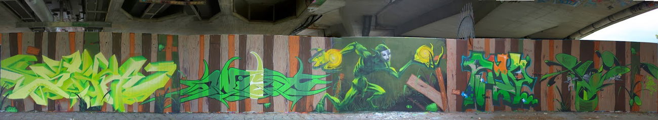 Graffiti Wall - Photo by StoneOne - stone, stone, one