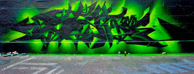 Graffiti Wall - Photo by StoneOne - graffiti, vienna, 3d.