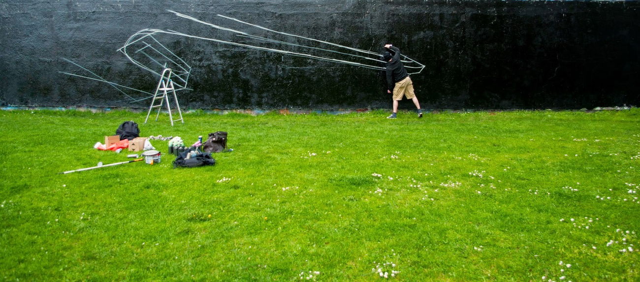 Graffiti Wall - Photo by StoneOne - graffiti, vienna, 3d.