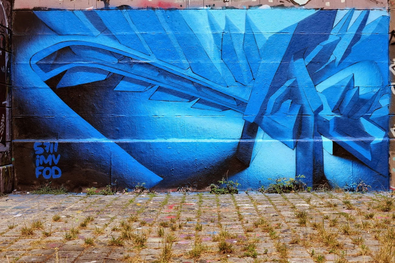 Graffiti Wall - Photo by StoneOne - graffiti, vienna, 3d.