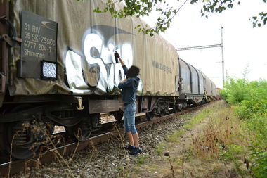 Graffiti Wall - Photo by StoroviC