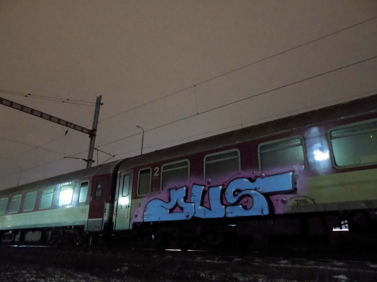 Graffiti Train - Photo by StoroviC - OUS, CREW (2018)