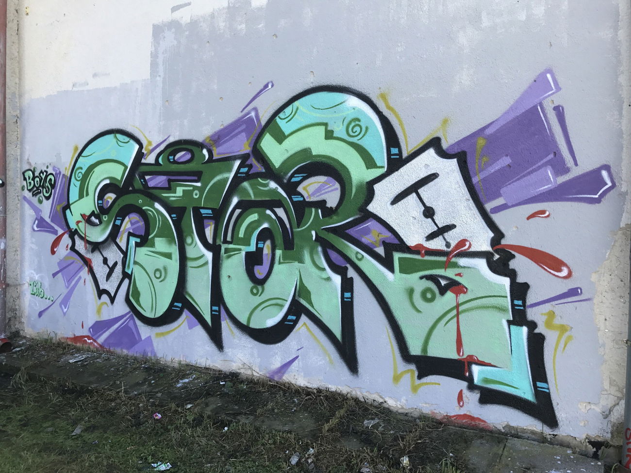 Graffiti Wall - Photo by StoroviC - STOR_OUSCREW (2017)