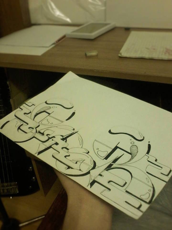 Graffiti Sketch - Photo by StoroviC