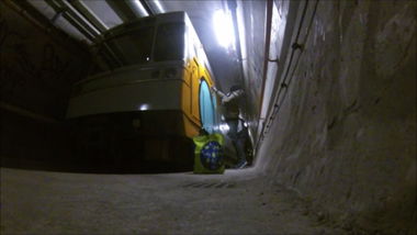 Graffiti Train - Photo by StoroviC - OUS