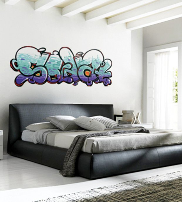 Graffiti Wall - Photo by Stranger - Soldat