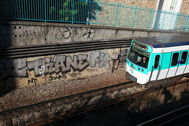 Graffiti Bombing - Photo by StrasbourgGraff