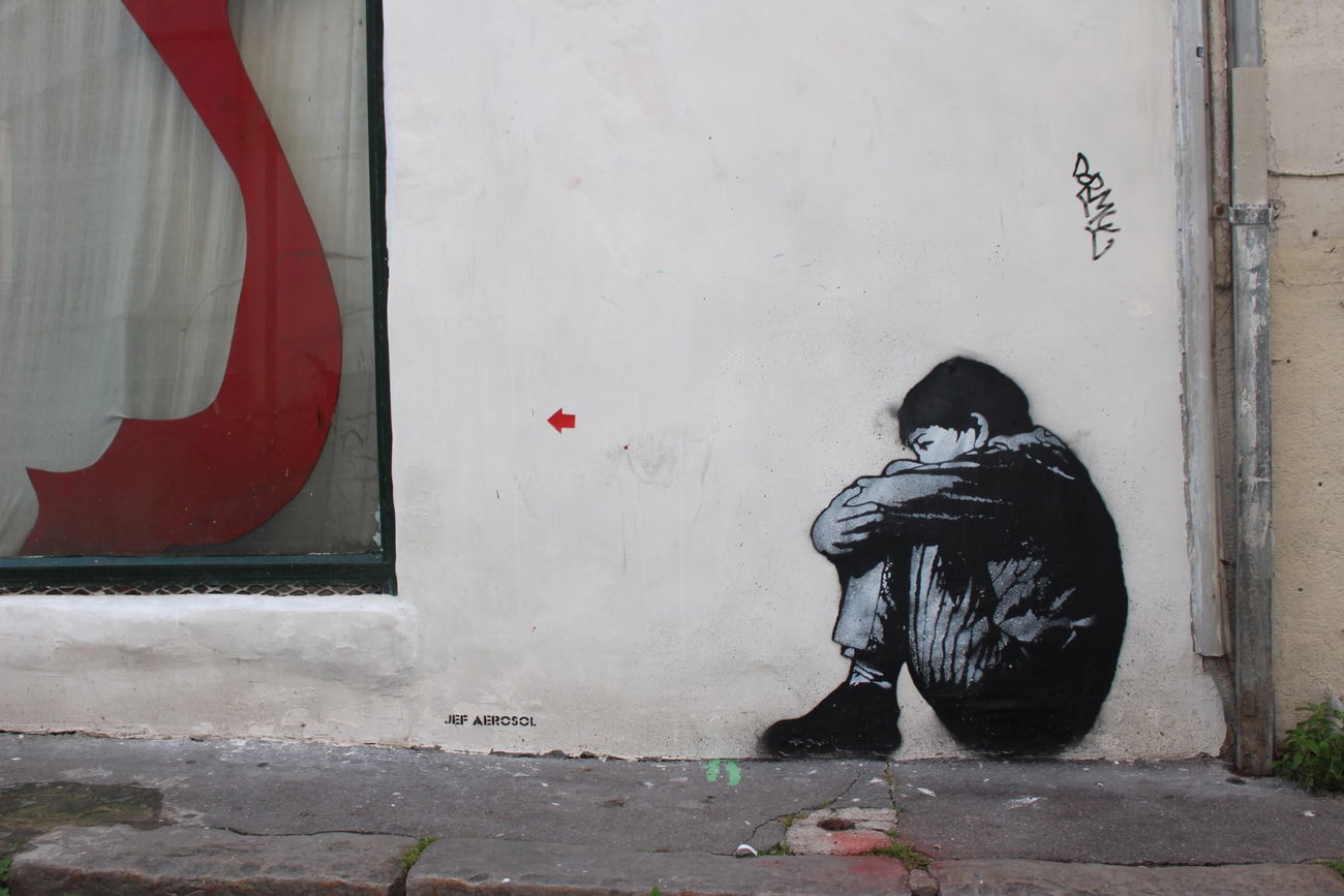 Graffiti Wall in Paris - Photo by Strayfx