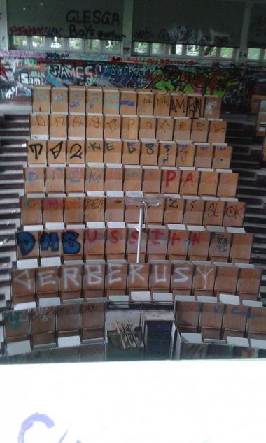 Graffiti Wall in Berlin - Photo by Strayfx - abandoned, berlin