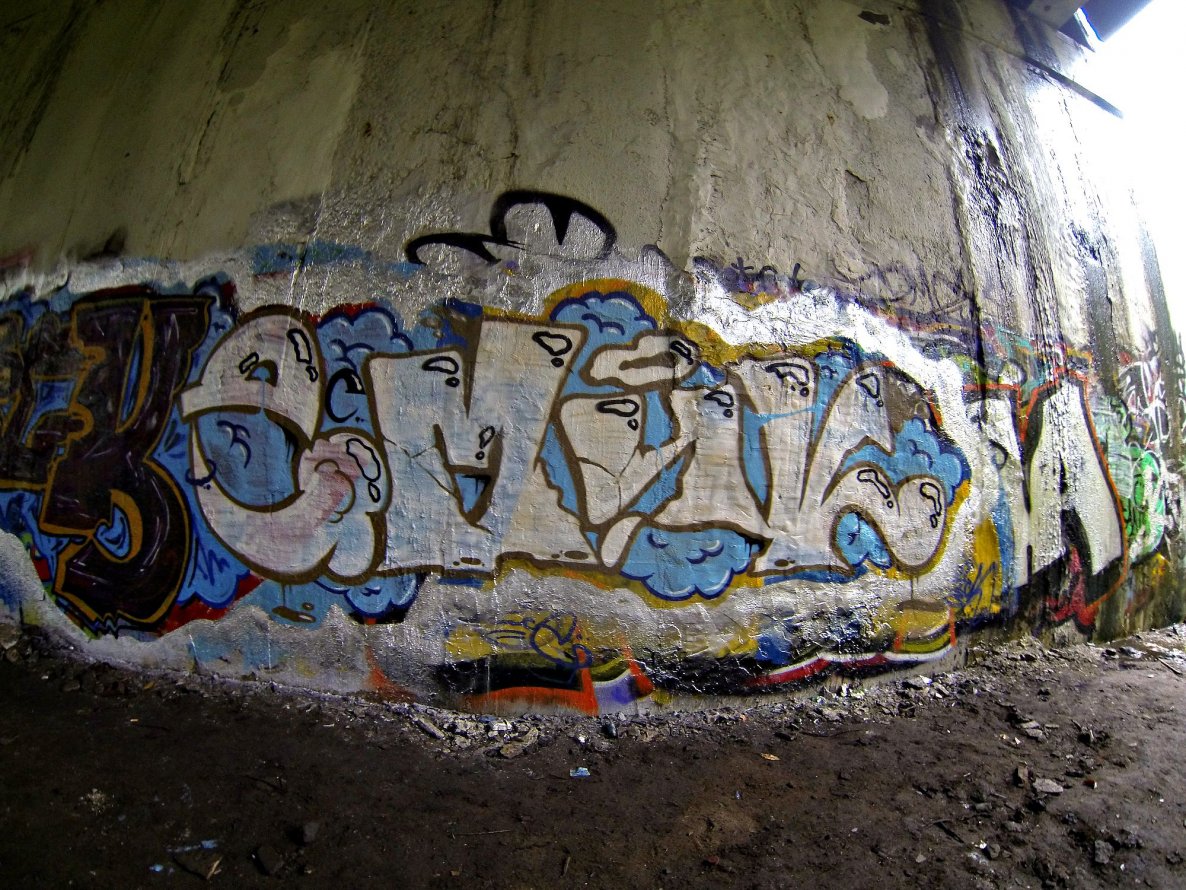 Graffiti Wall - Photo by StreetKims - kimser, street, line