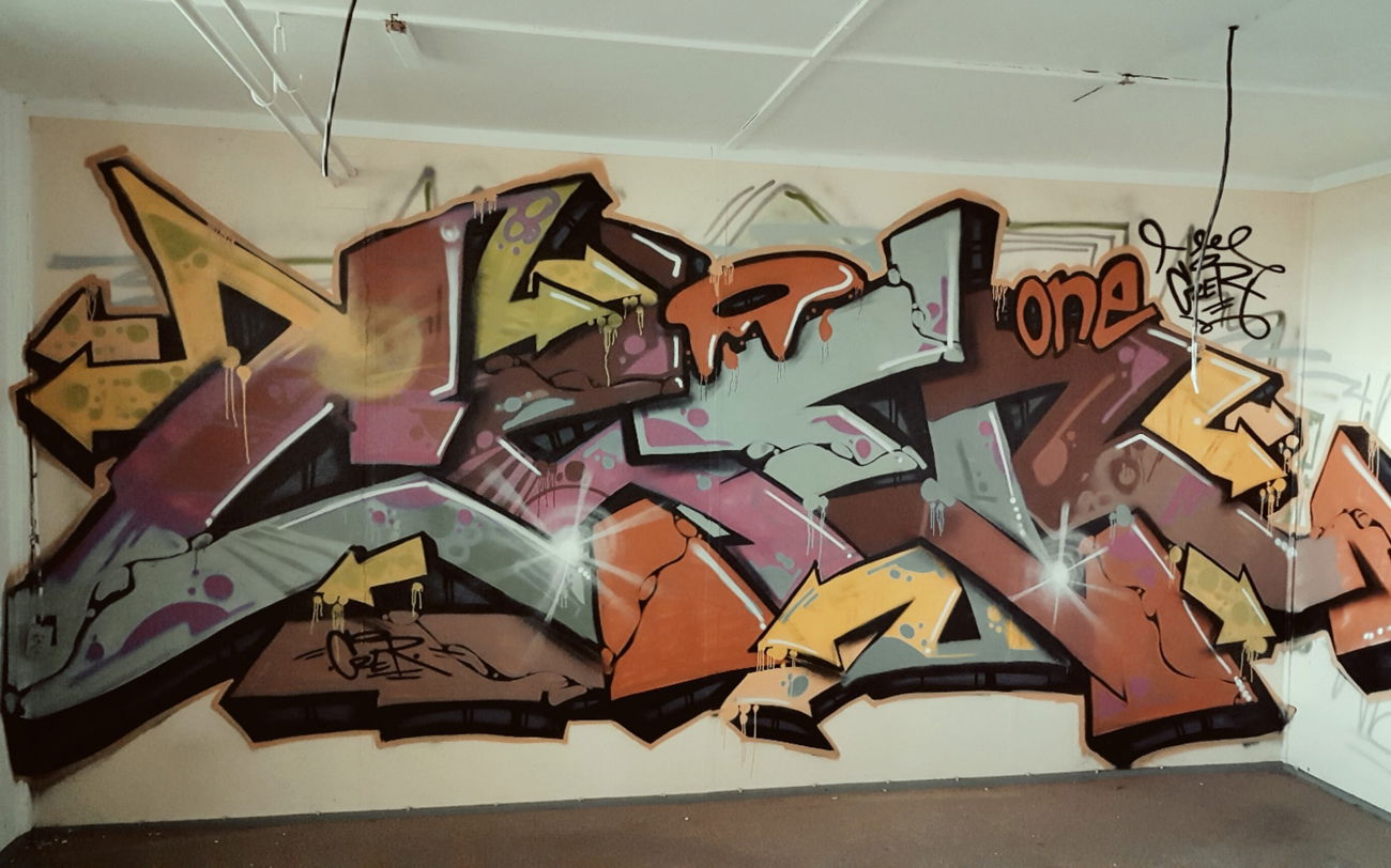 Graffiti Wall - Photo by Streetdog - berlingraffitiwritingpieceficken (2016)