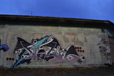 Graffiti Wall in Frankfurt - Photo by Streetfileslena - fötus