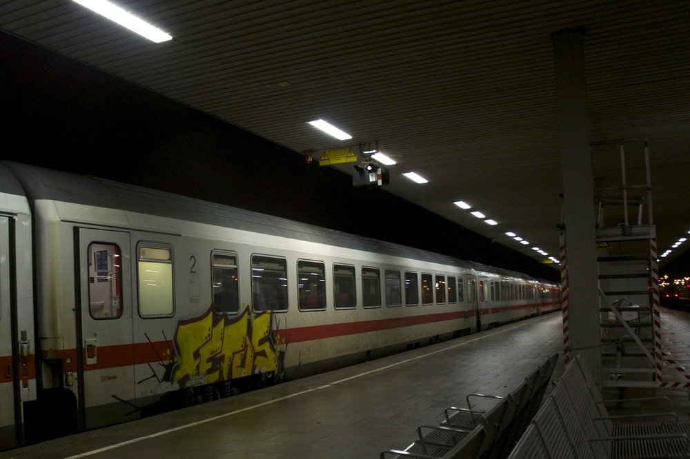 Graffiti Train in Hamburg - Photo by Streetfileslena - fetus (2012)