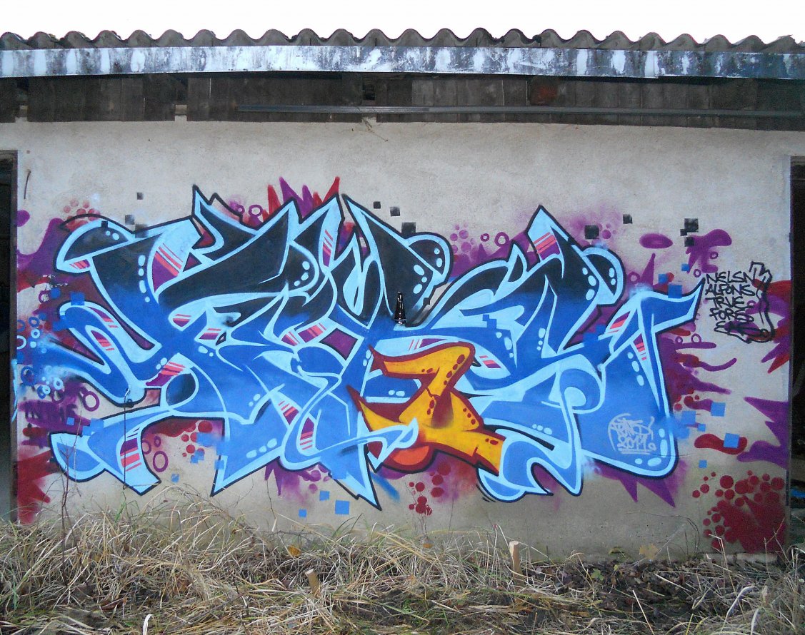 Graffiti Wall - Photo by Streetfileslena (2011)