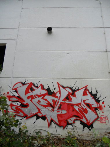 Graffiti Wall in Rostock - Photo by Streetfileslena (2011)