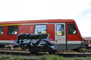Graffiti Train - Photo by Streetfileslena (1992)