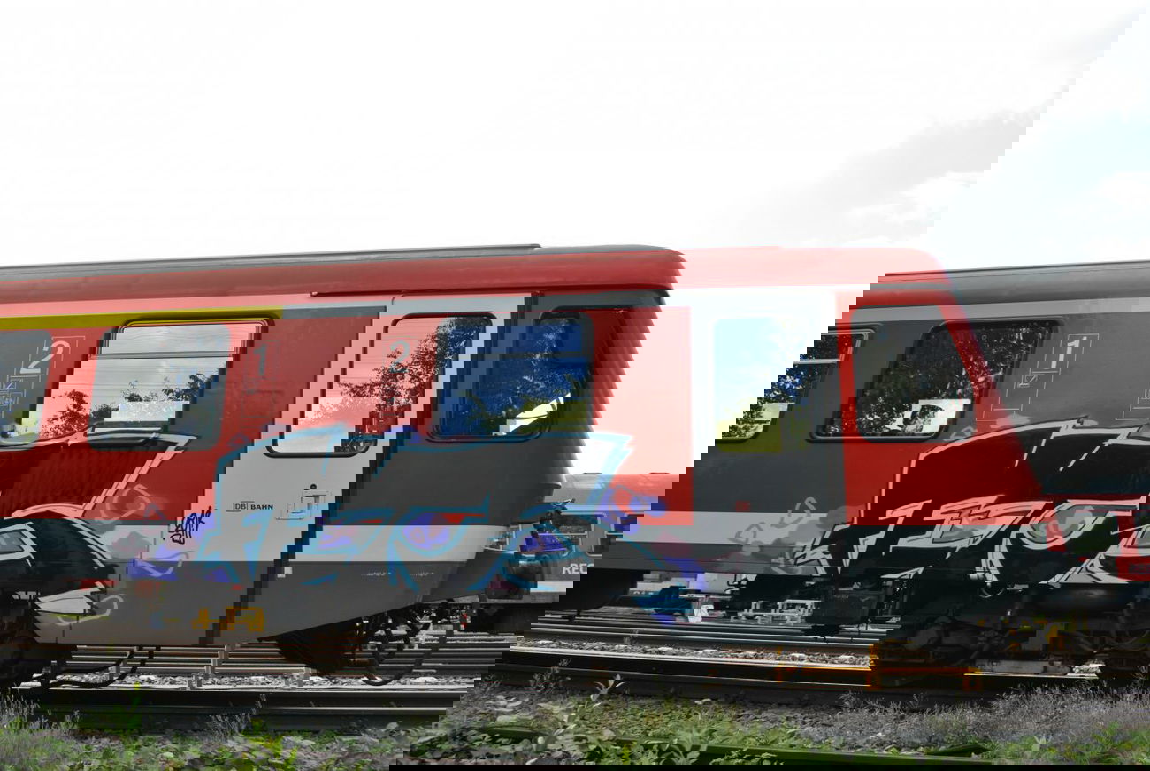 Graffiti Train - Photo by Streetfileslena (1992)