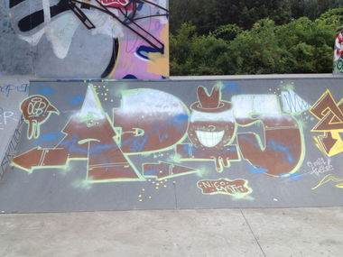 Graffiti Wall - Photo by Streetlover - dresden, ados, ogb (2013)