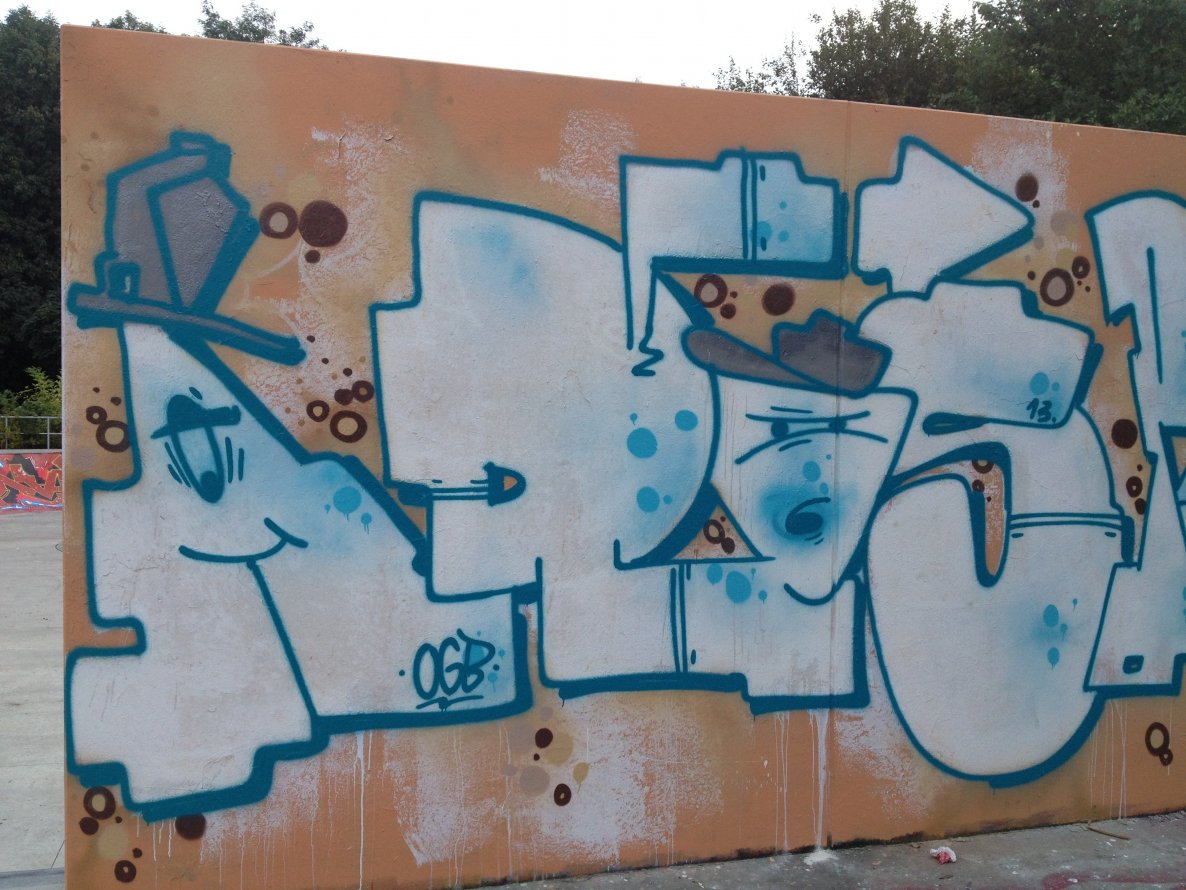 Graffiti Wall in Dresden - Photo by Streetlover - Dresden, ados, ogb (2013)