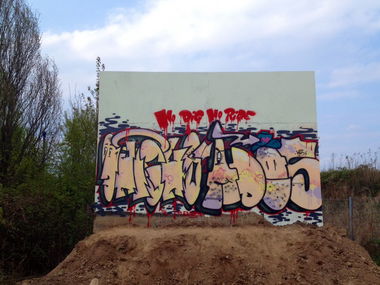 Graffiti Wall - Photo by Streetlover - Dresden, ohigho, ados (2014)