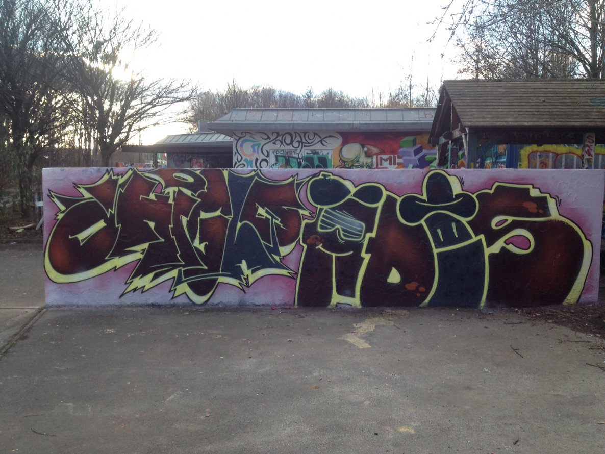 Graffiti Wall - Photo by Streetlover - Dresden, ohigho, ados (2014)