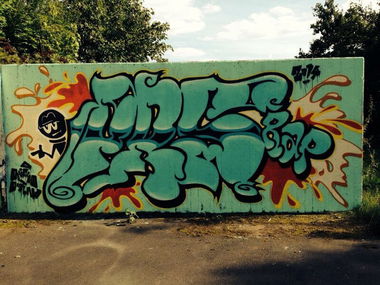 Graffiti Wall - Photo by Streetlover - Dresden, PRS (2014)