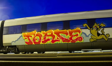 Graffiti Train - Photo by Streetpenner - Force (2013)