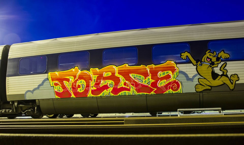 Graffiti Train - Photo by Streetpenner - Force (2013)