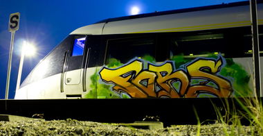 Graffiti Train - Photo by Streetpenner - Fors (2012)