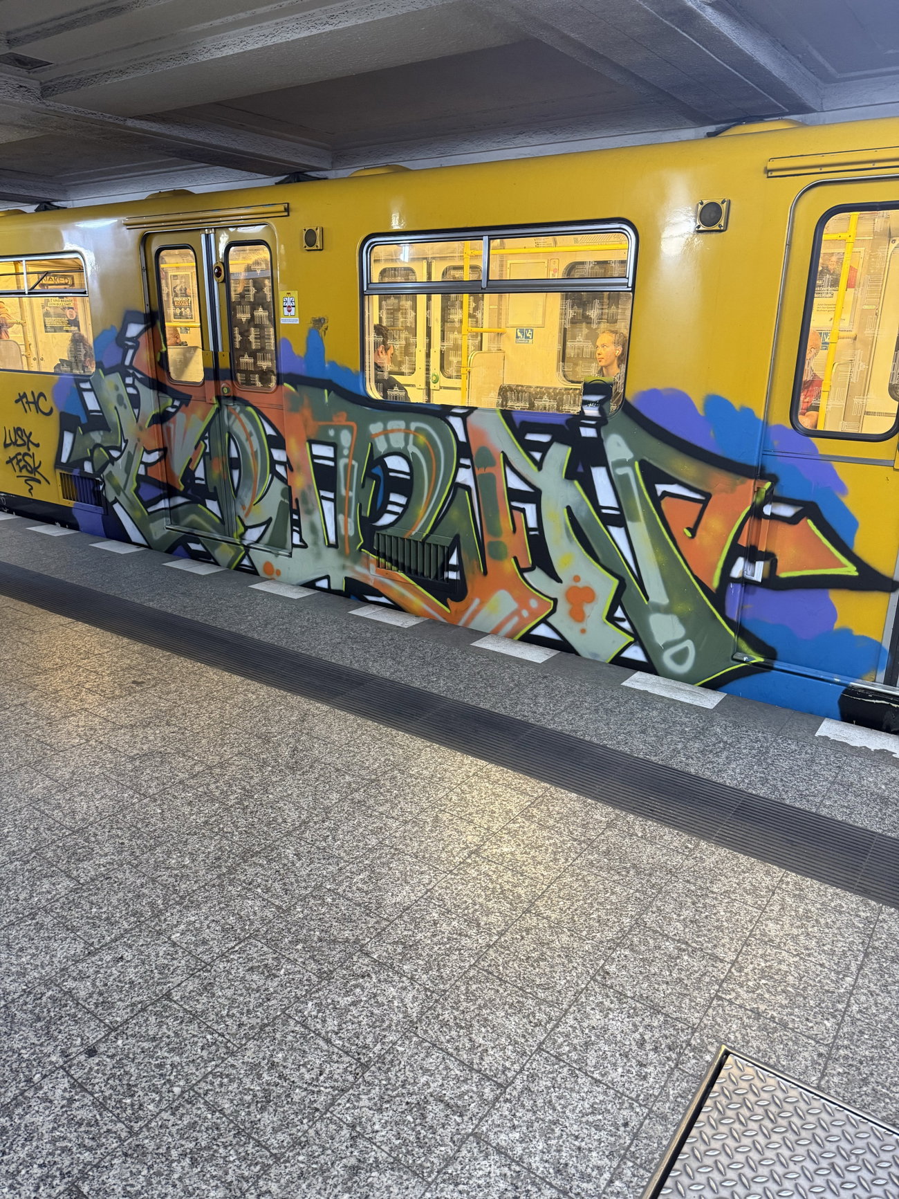 Graffiti Train in Berlin - Photo by Streetviewspo - train, berlin (2026)