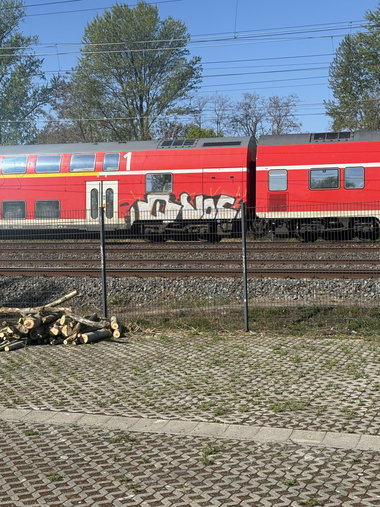 Graffiti Train in Berlin - Photo by Streetviewspo (2026)