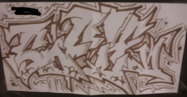 Graffiti Sketch - Photo by Stroh80 - Sofie