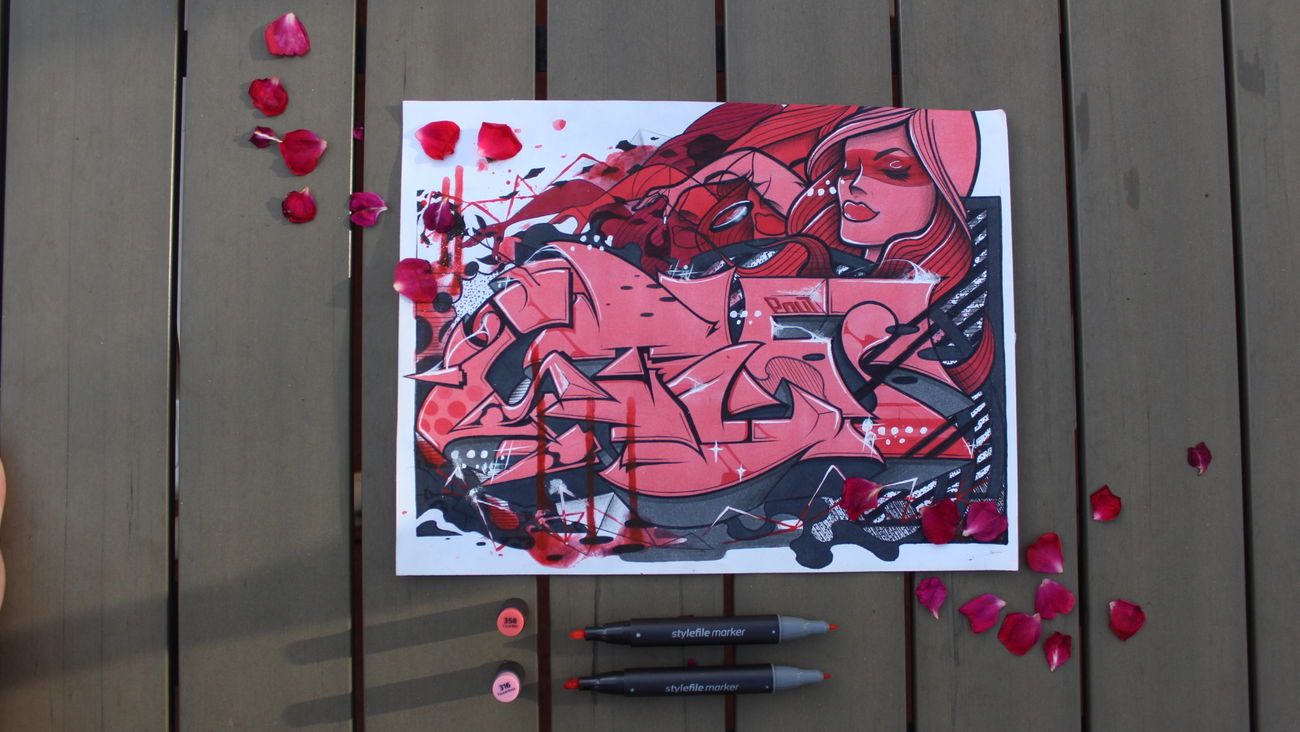 Graffiti Sketch - Photo by Stue524 - stue524, stue, stue_devilish (2017)