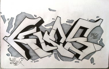 Graffiti Sketch - Photo by Styleizm (2017)