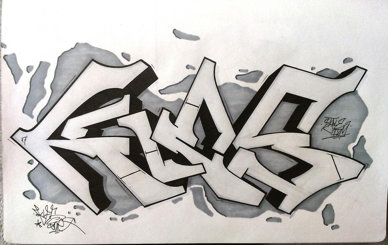 Graffiti Sketch - Photo by Styleizm (2017)