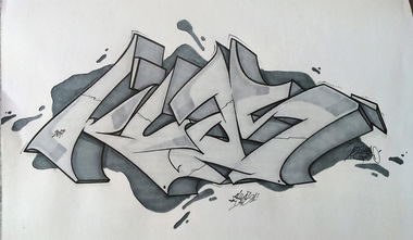 Graffiti Sketch - Photo by Styleizm (2017)