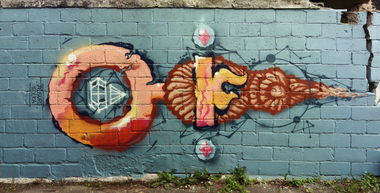 Graffiti Wall in Kyiv - Photo by Sugat - absurd, sugat, sugator (2013)