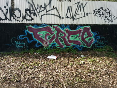 Graffiti Wall in Lübeck - Photo by Suio - Force, wall, Lübeck (? )