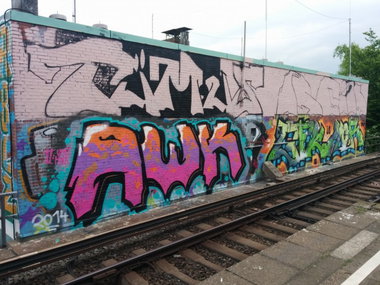 Graffiti Wall - Photo by Suio - Wall, awk, GFK (2014)