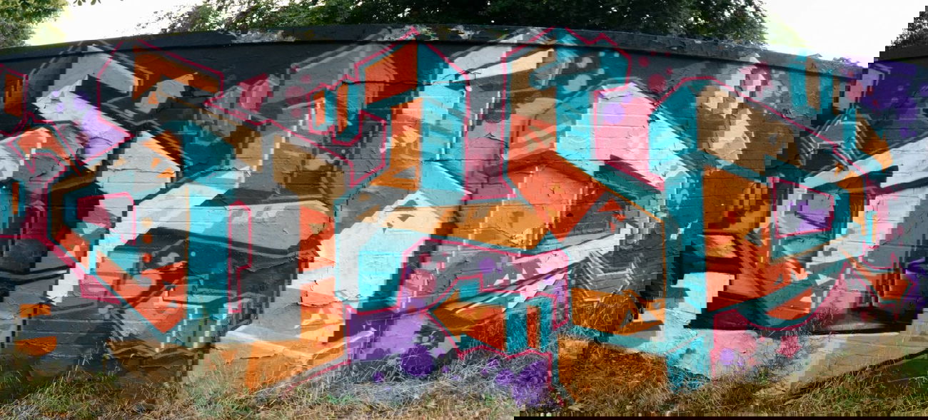 Graffiti Wall in Hamburg - Photo by Suio - Osho, Hamburg