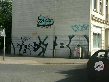 Graffiti Wall in Lüneburg - Photo by Suio - FSE, 180, Lüneburg