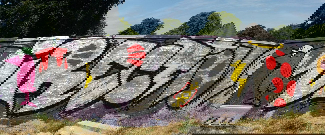 Graffiti Wall in Hamburg - Photo by Suio - Direction, Hamburg (2014)