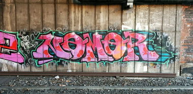 Graffiti Wall - Photo by Suio - Nomor, Hamburg, hbf