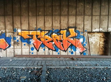 Graffiti Wall - Photo by Suio - Teck, Hamburg, hbf