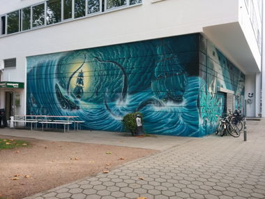 Graffiti Wall - Photo by Suio - Pokar, sarek, Hamburg