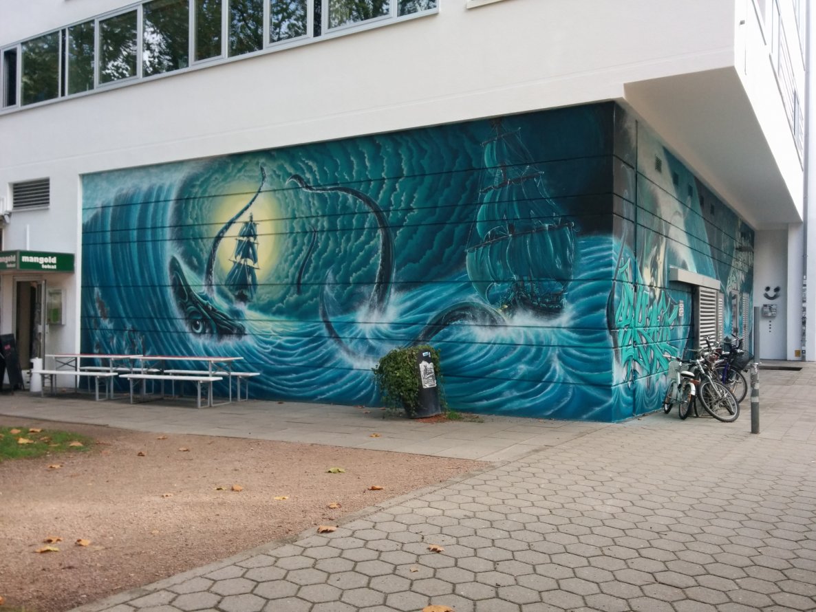 Graffiti Wall - Photo by Suio - Pokar, sarek, Hamburg
