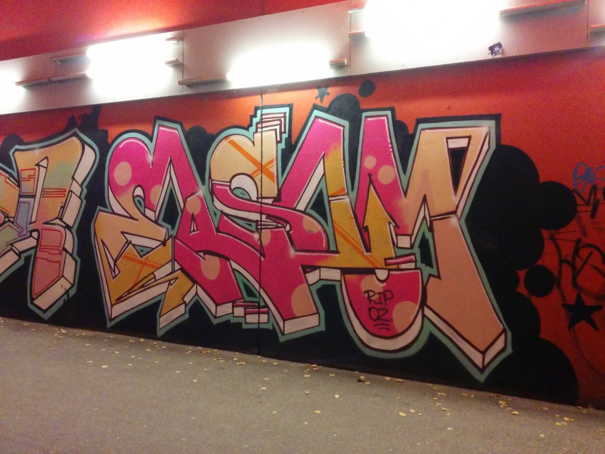 Graffiti Wall - Photo by Suio - Hamburg, RIP, OZ (2014)